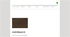 Desktop Screenshot of contraluzmarcos.com