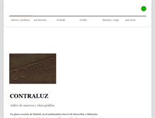 Tablet Screenshot of contraluzmarcos.com
